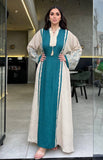 Women's summer linen abaya