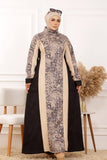 Women's winter abaya