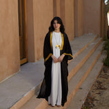 Black bisht abaya
