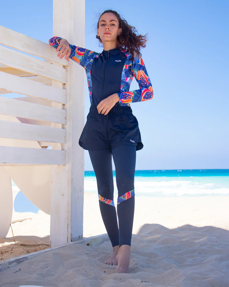 Papaya Rashguard and Legging Set