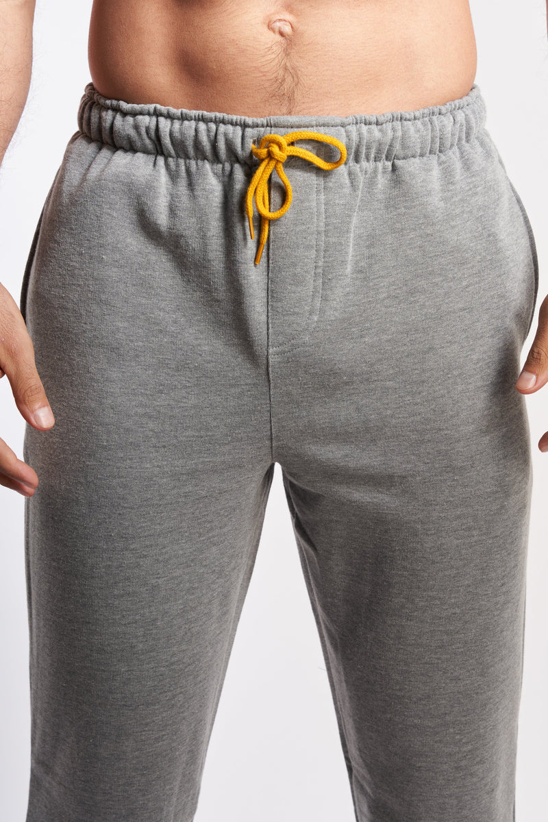 NAGA HOMME Yellow - Grey 2 Pieces Men Pajama