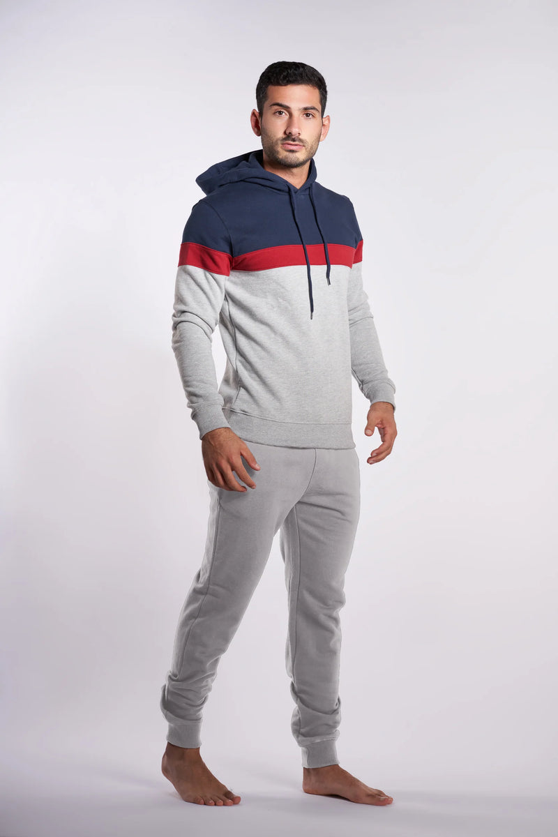 NAGA HOMME Grey 2-Piece Men’s Pajama