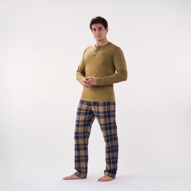 NAGA HOMME Olive Green Pajama Jill