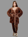 Women's 3-piece winter pajamas
