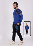 Stylish men's cotton sport pajamas