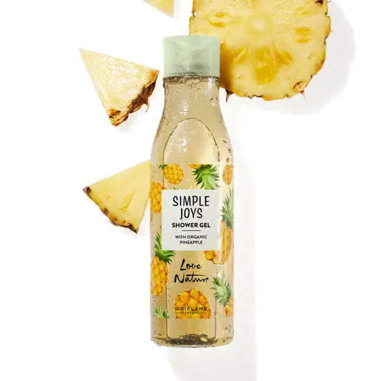Sable Joys Love Nature Organic Pineapple Shower Gel