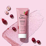 Love Nature Refreshing Facial Scrub with Recycled Cranberry Extract