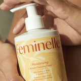 Feminelle Moisturizing Cleansing Cream for the Intimate Area with Hyaluronic Acid and Peach Extract