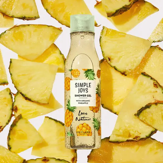 Sable Joys Love Nature Organic Pineapple Shower Gel