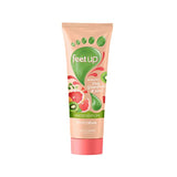 Foot cream with refreshing pink grapefruit and kiwi extracts