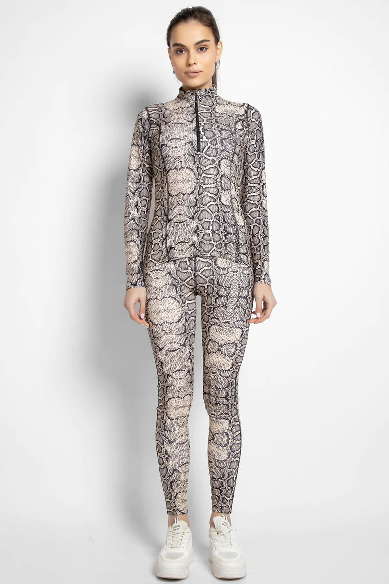 SPORTS SET TEE & LEGGINGS BLACK