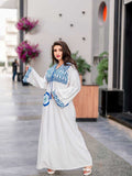 Elegant imported cotton abaya