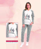 Off-White pajamas in Melton gray