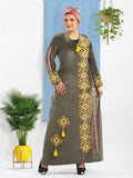 Stylish Abaya Plush Heidi Imported With Farawlaya