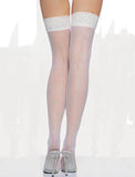 Online White Lace Personalized Stockings