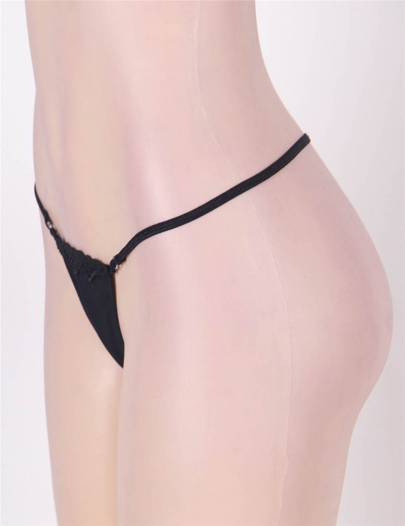 Plus Size Sexy White G String Thong Underwear