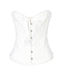 New Online Sexy Silvery Floral Corset Top WITH FARAWLAYA