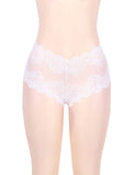 Sexy High Waist Floral Lace Panty