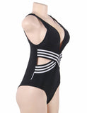 White Simple Sexy Summer Women‘s One Piece Swimsuit