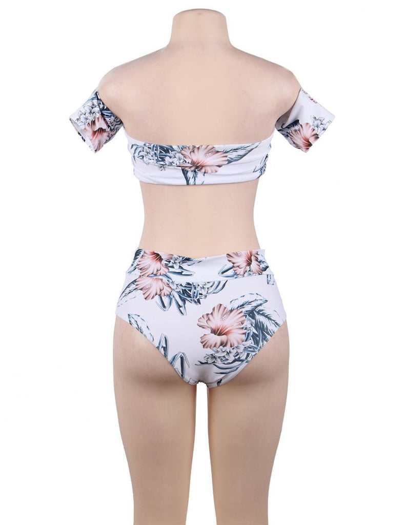 Free Floral Print Sexy Summer Women Bikini Set
