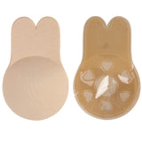 New Strapless Women Rabbit Ear Breast Lift Up Invisible Self Adhesive Nipple Covers