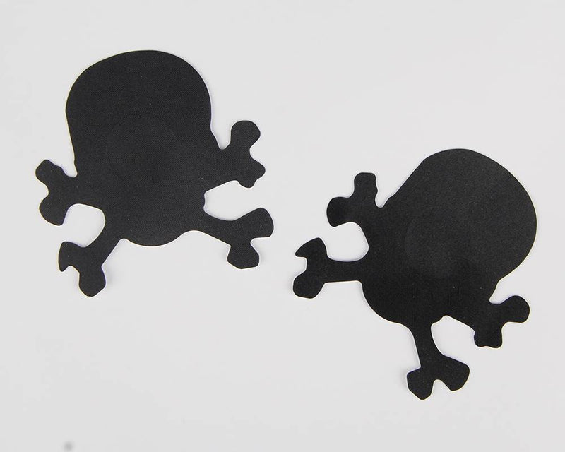 Black Skull Shaped Personality Nipple Cover