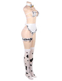 Cute Cow Cosplay Passion Uniform Seduction Sexy Lingerie Set