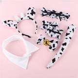 Cute Cow Cosplay Passion Uniform Seduction Sexy Lingerie Set