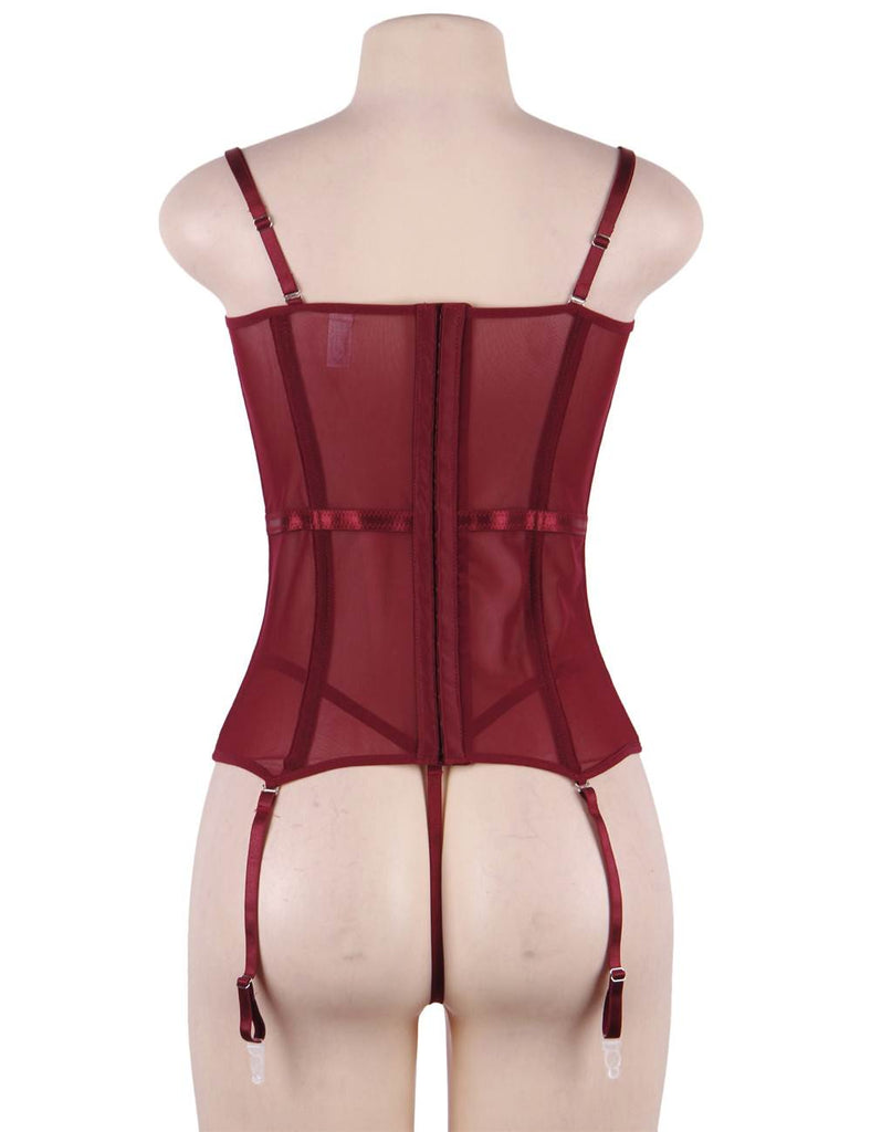 Deluxe Satin Lace Stitching Corsets Egypt