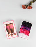 New Open Crotch Floral Lace Panty 4in1 Box