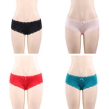 New High Quality Comfortable Lace Panty 4in1 Box