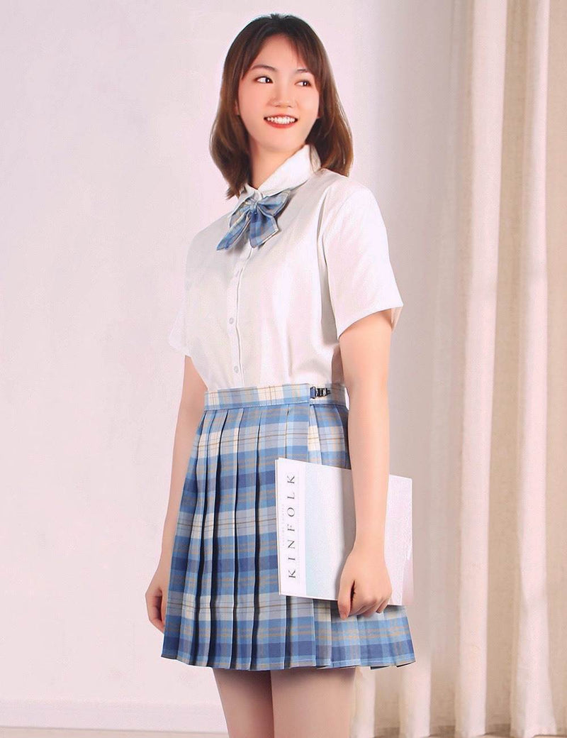 Sweet JK uniform high-quality student pleated skirt college style