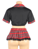 Copy of With Farawlaya Sexy uniform high-quality student pleated skirt college style cosply suit