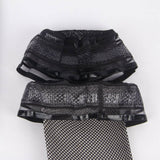 Online Black Full Lace Clubwear Silicone non-slip Stocking