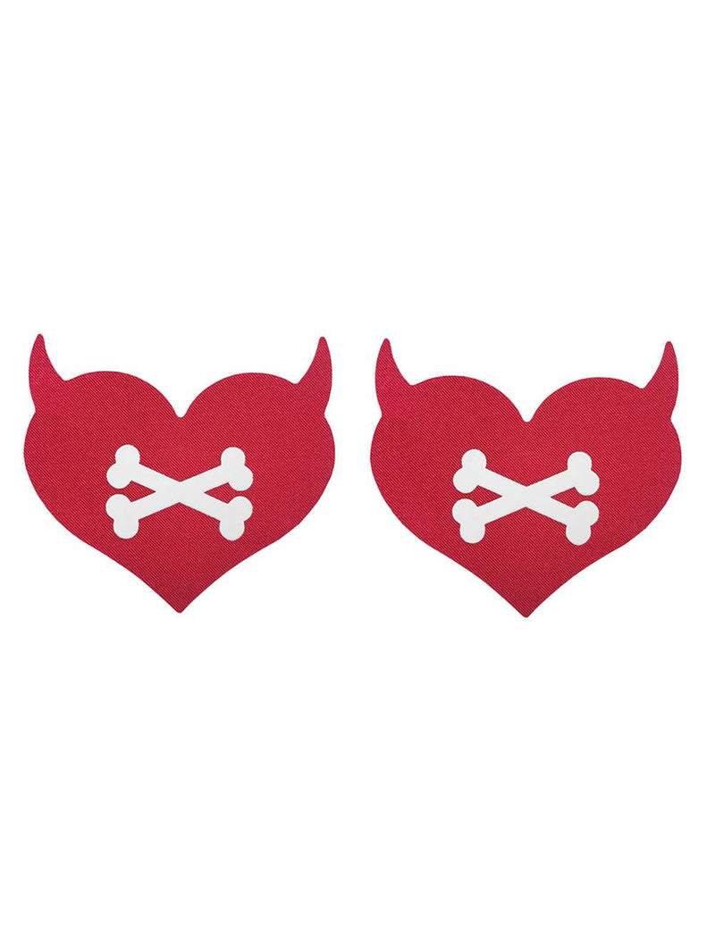 Disposable Devil Heart Nipple Cover
