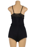 One-piece Sleeveless Black Comfortable Fashion Bodysuit