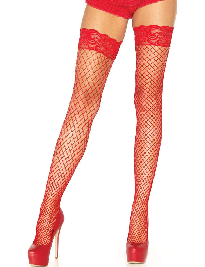 Fishnets Thigh High stockings Silicone Lace Top Stay Up Sheer Nylon Hosiery
