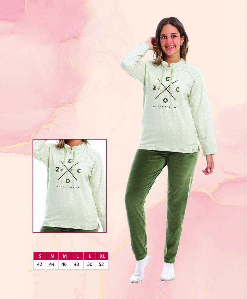 plush milton pajamas