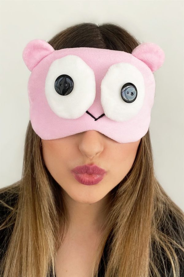 Eye Figure  Pink Sleeping Band