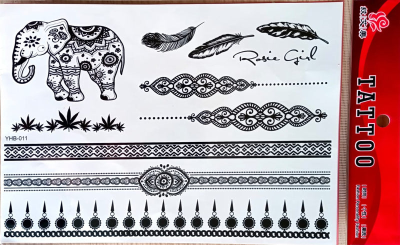 Tattoo Stickers with farawlaya