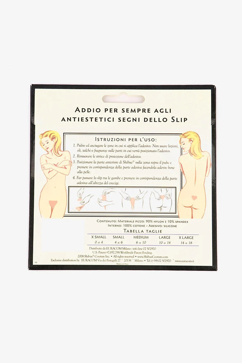 New Shibue Couture Women's No Line Strapless Panties, Nude