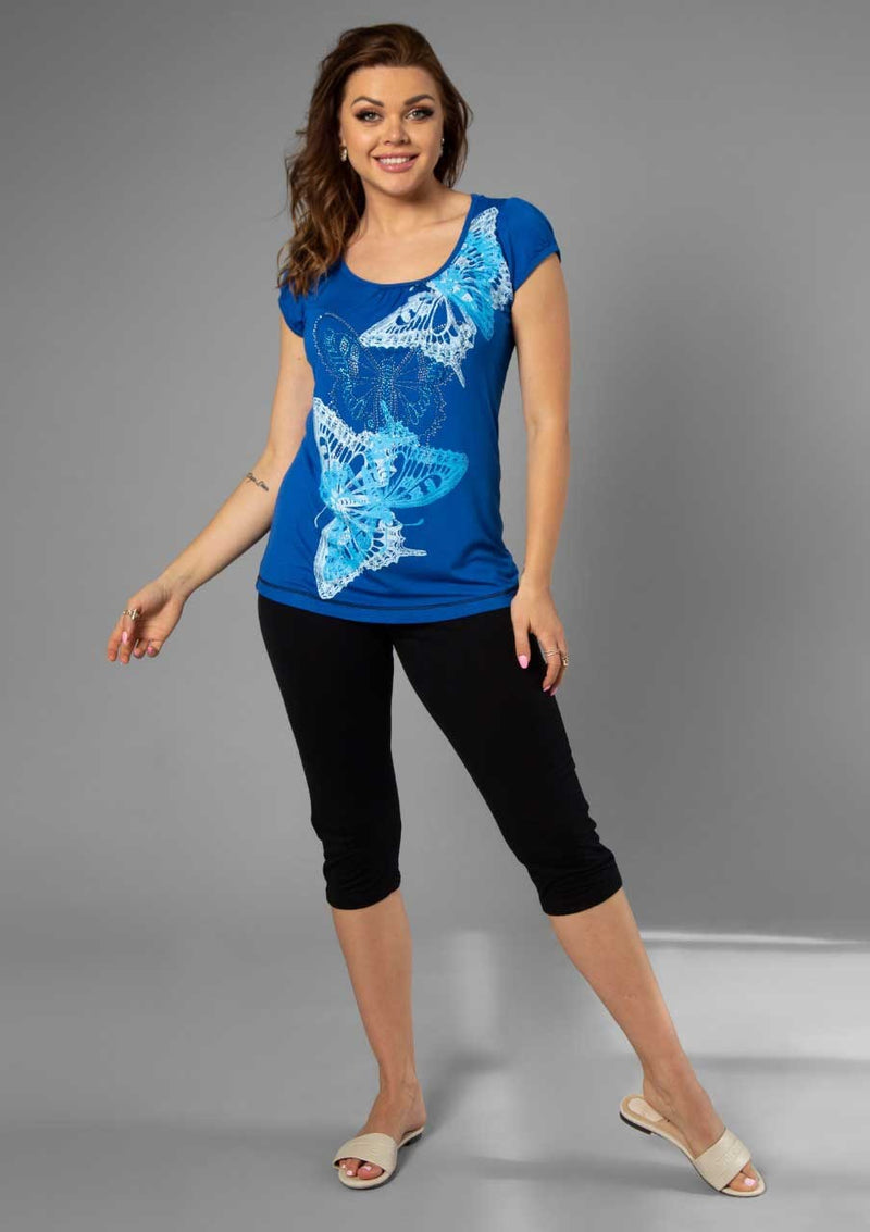 Half sleeve pajamas and pants