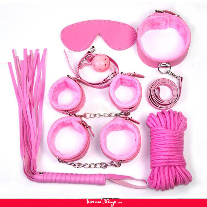 Pink Leather Bondage Adult Sexy Toys Sm Sexy Egypt Product BDSM