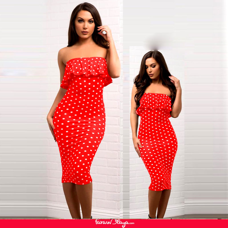 One piece dress and cup