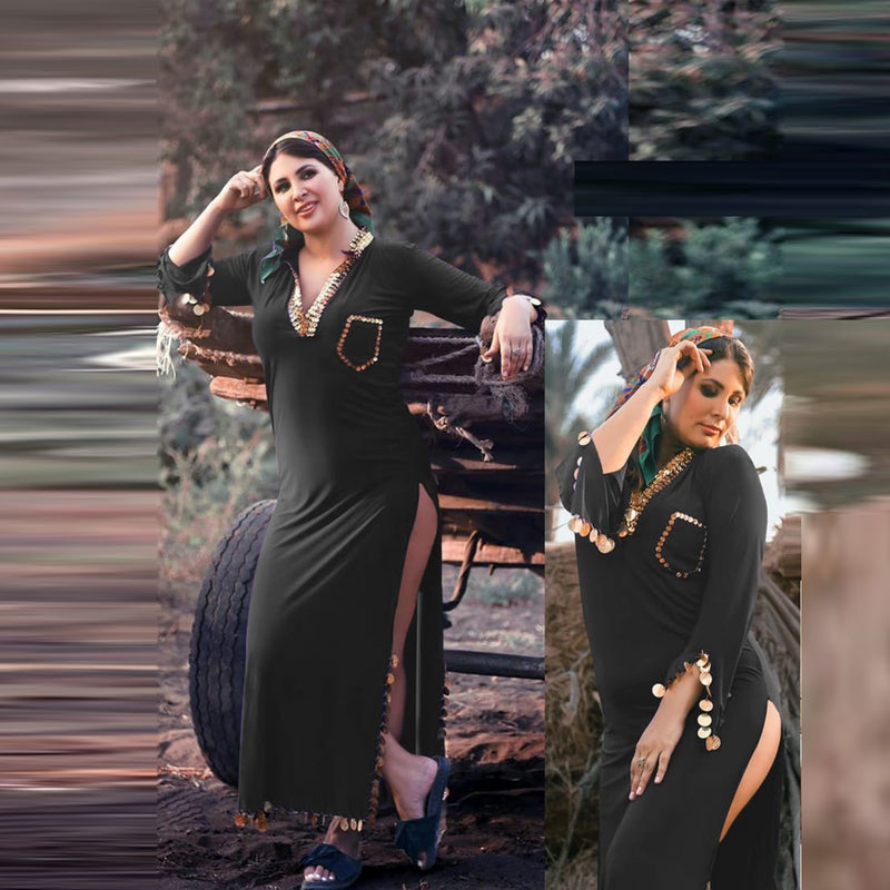 Handmade belly dance suit