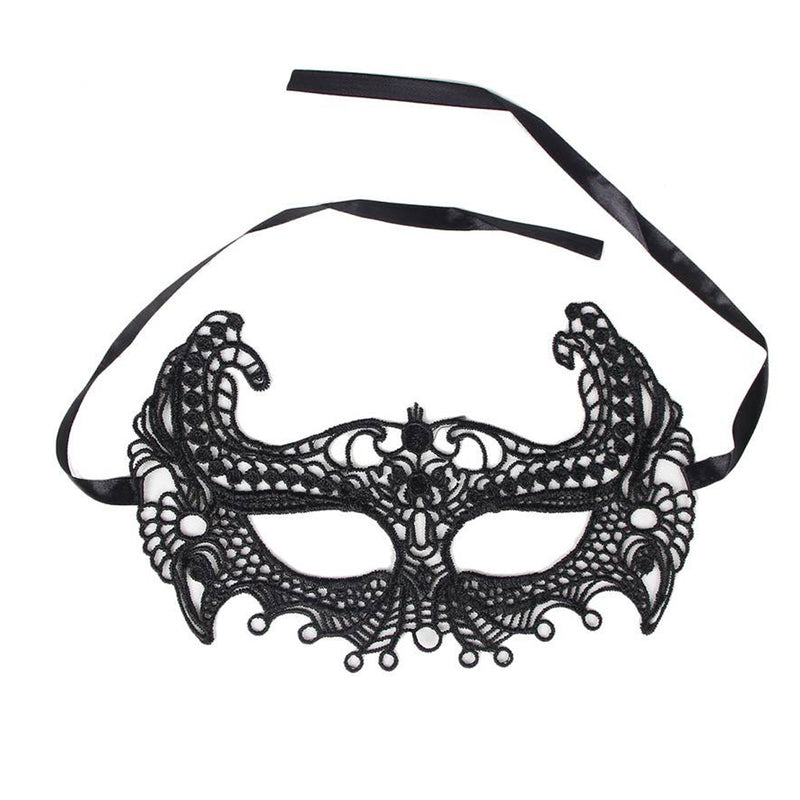 Enchanting Black Lace eye mask