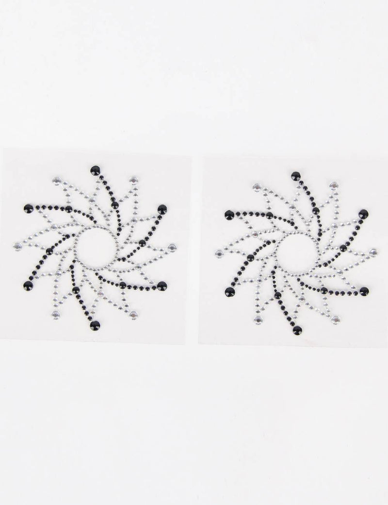 Resin Drill Tattoo Sticker Nipple Covers