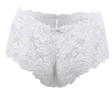 White Sexy Floral Lace Panty