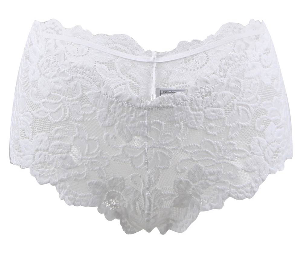 White Sexy Floral Lace Panty
