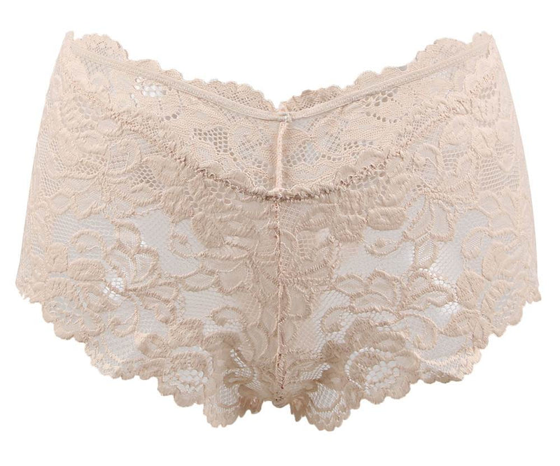 Nude Sexy Floral Lace Panty